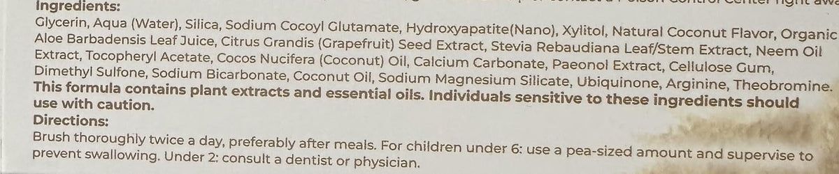 Dr. White’s oral care product