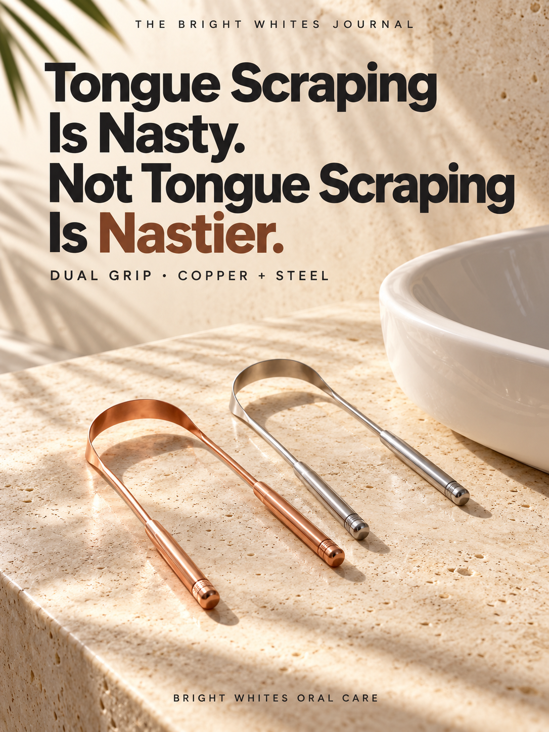 Tongue Scraping Is Nasty. Not Tongue Scraping Is Nastier.