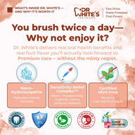 Dr. White’s Fruit by Design™ Sweet Peach Toothpaste — image 4