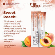 Dr. White’s Fruit by Design™ Sweet Peach Toothpaste — image 3