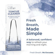 Dr. White’s Precision Tongue Care™ Dual Grip Stainless Steel Tongue Cleaner — image 8