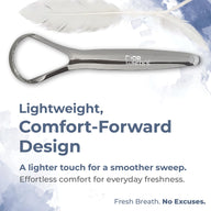 Dr. White’s Precision Tongue Care™ Single Grip Stainless Steel Tongue Cleaner — image 6