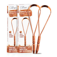 Dr. White’s Copper + Craft™ Single Grip Copper Tongue Cleaner 2