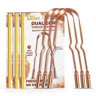 Dr. White’s Copper + Craft™ Dual Grip Copper Tongue Cleaner 3