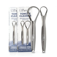 Dr. White’s Precision Tongue Care™ Precision Duo Stainless Steel Tongue Cleaner 2