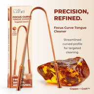Dr. White’s Copper + Craft™ Focus Curve Copper Tongue Cleaner — image 2