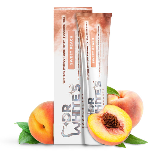 Dr. White’s Fruit by Design™ Sweet Peach Toothpaste single