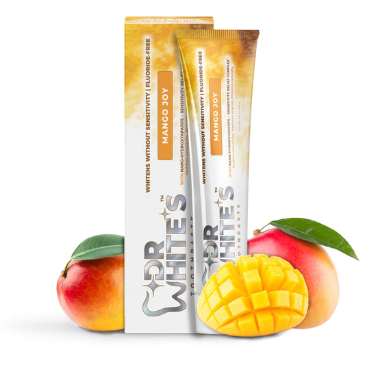 Dr. White’s Fruit by Design™ Mango Joy Toothpaste single