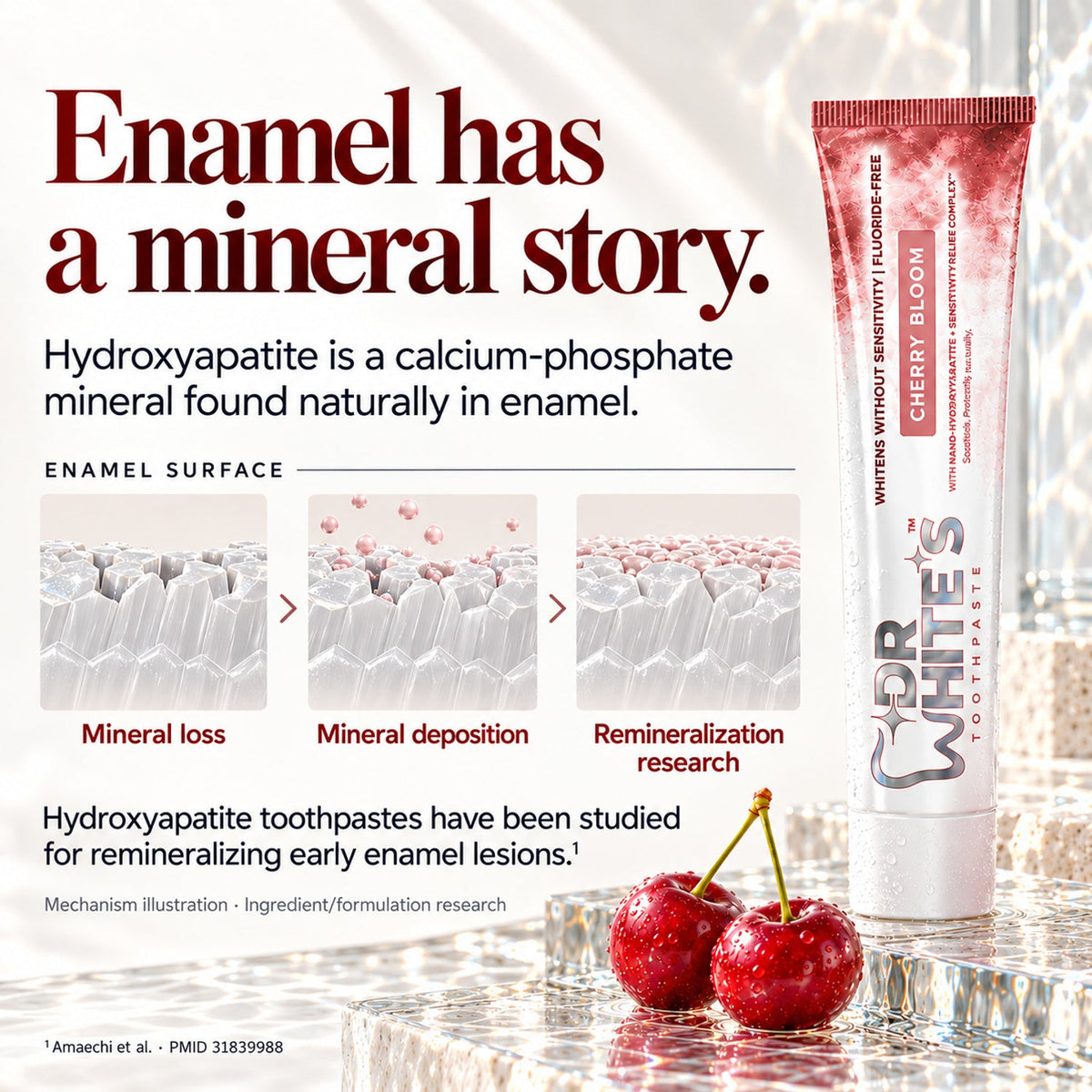 Dr. White’s Fruit by Design™ Bloom & Blush Trio — Enamel mineral science