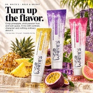 Dr. White’s Fruit by Design™ Bold & Bright Trio — Sensory flavor overview