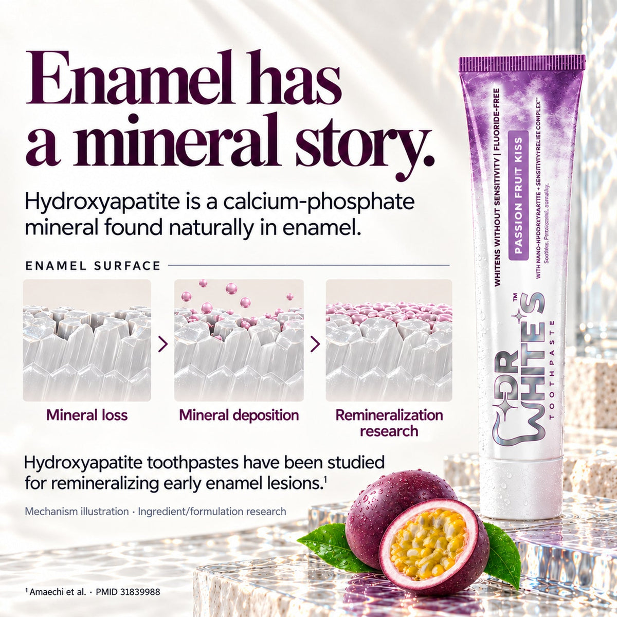 Dr. White’s Fruit by Design™ Bold & Bright Trio — Enamel mineral science