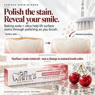 Dr. White’s Fruit by Design™ Bright Smile Trio — Surface-stain science