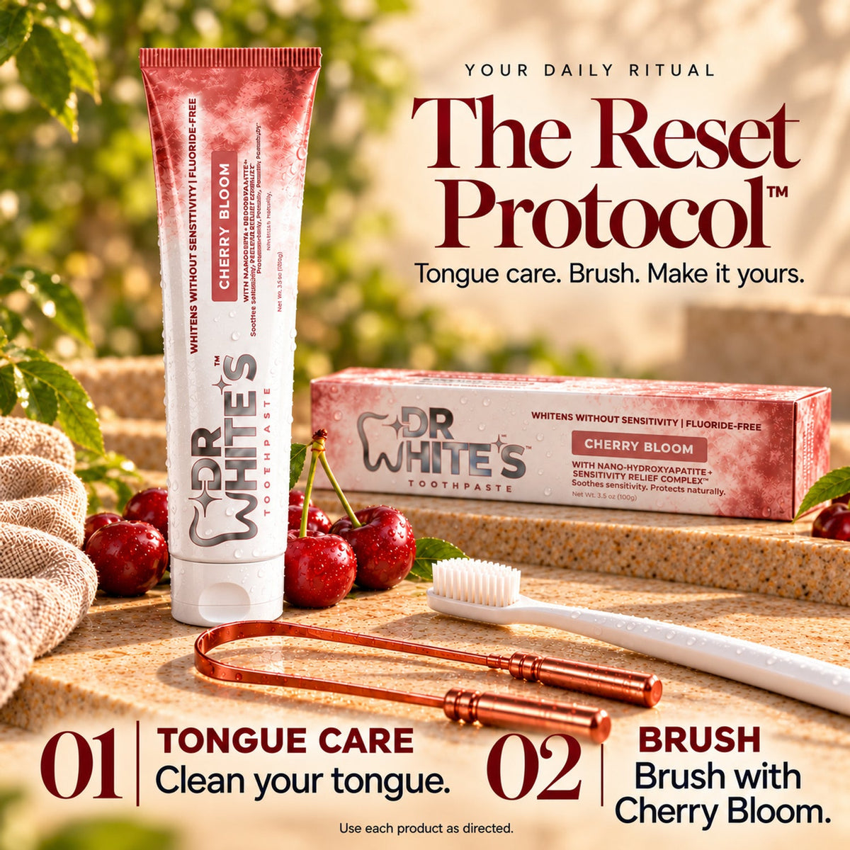 Dr. White’s Fruit by Design™ Bright Smile Trio — The Reset Protocol