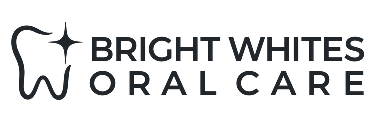 Bright Whites Oral Care charcoal logo