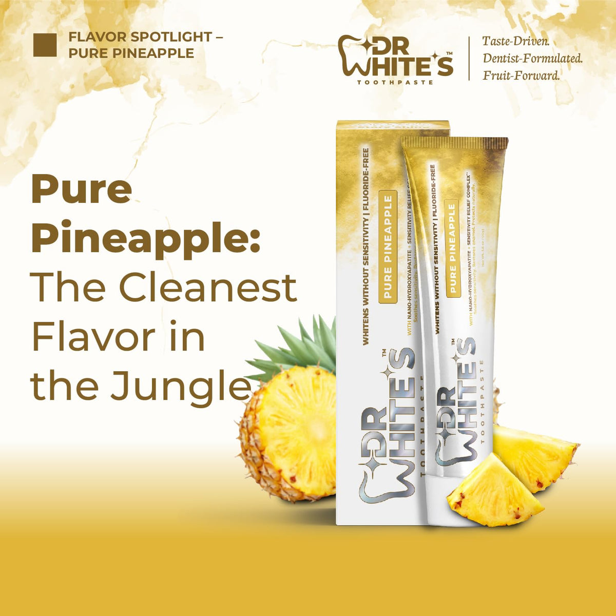 Dr. White’s oral care product