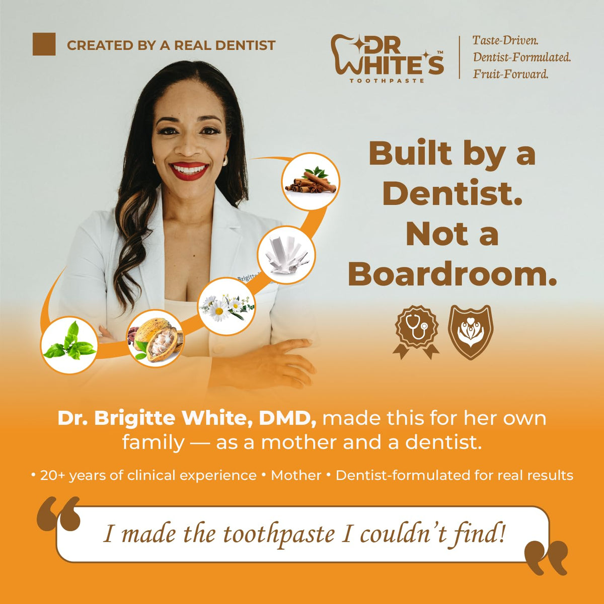 Dr. White’s oral care product