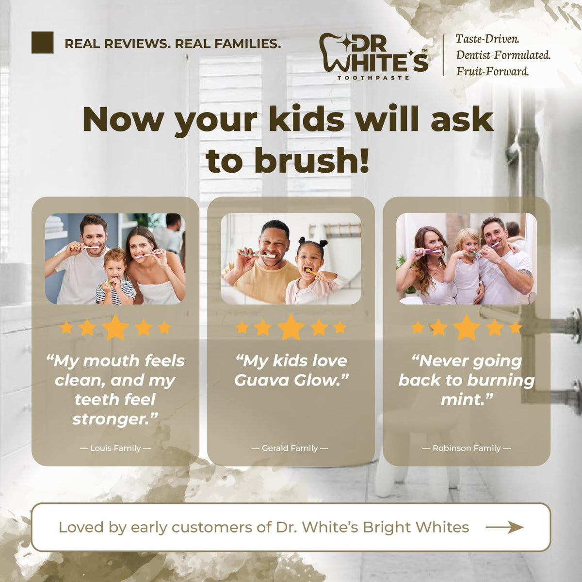 Dr. White’s oral care product