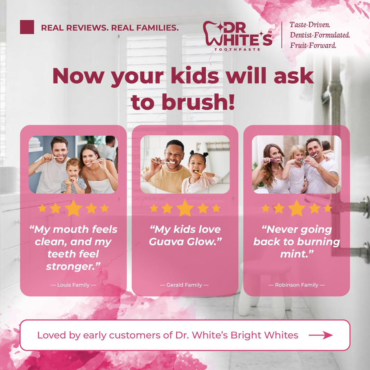 Dr. White’s oral care product