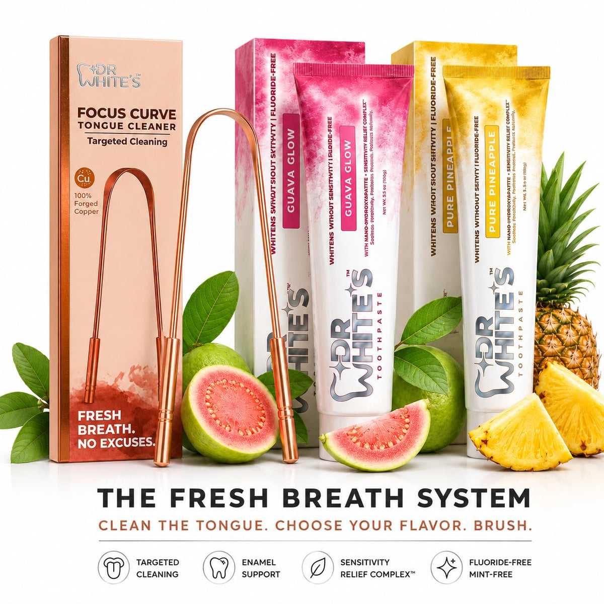 Dr. White’s oral care product