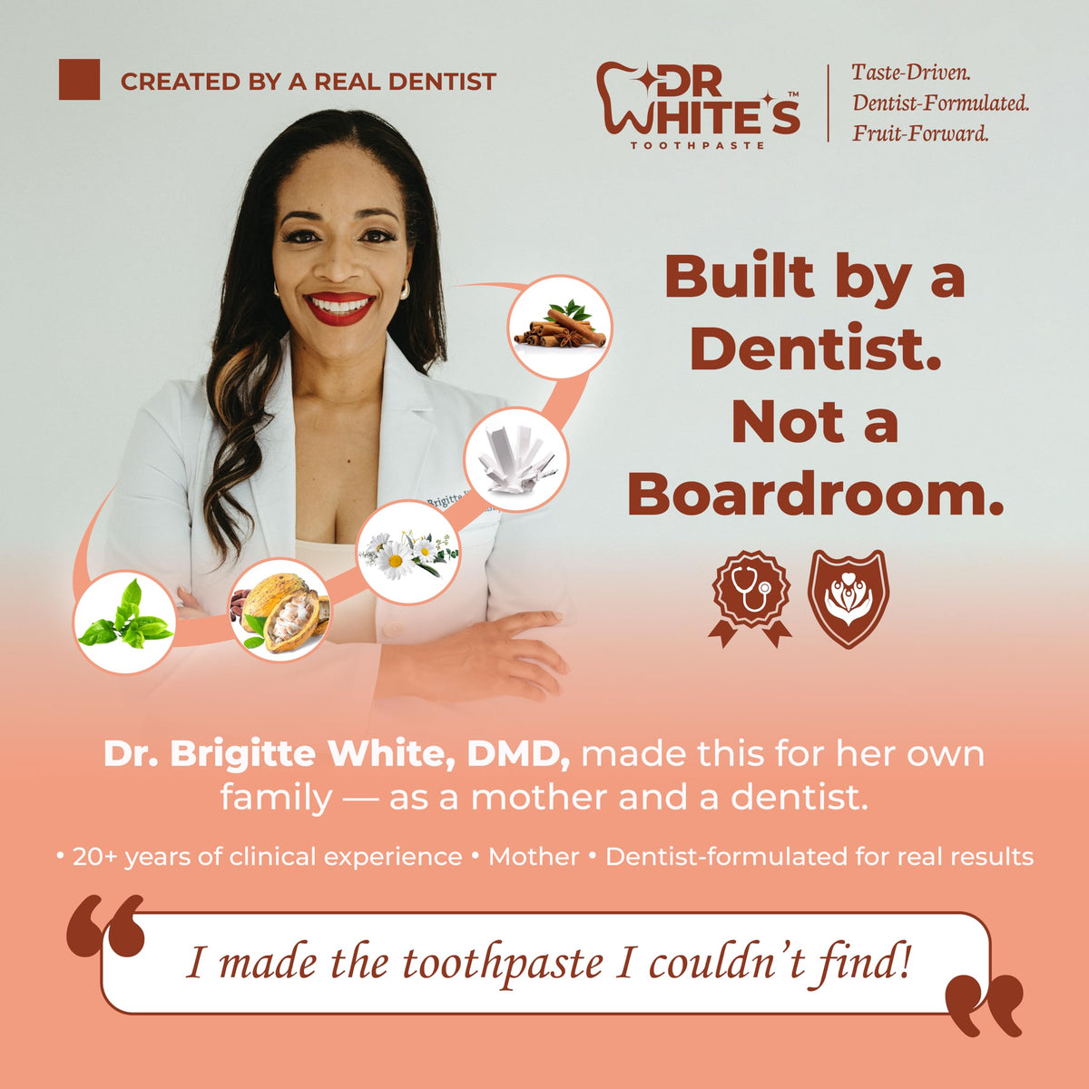 Dr. White’s oral care product