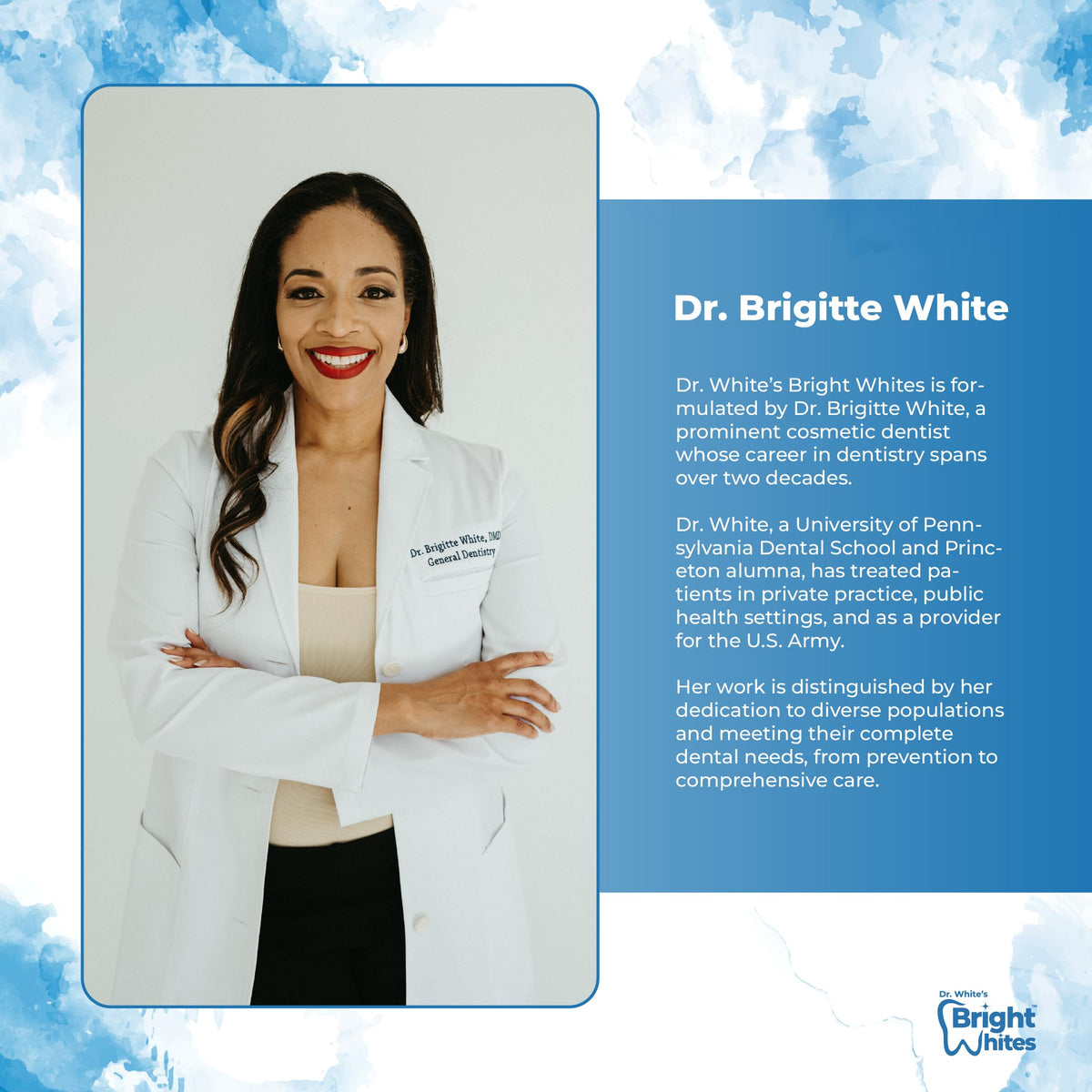 Dr. White’s oral care product
