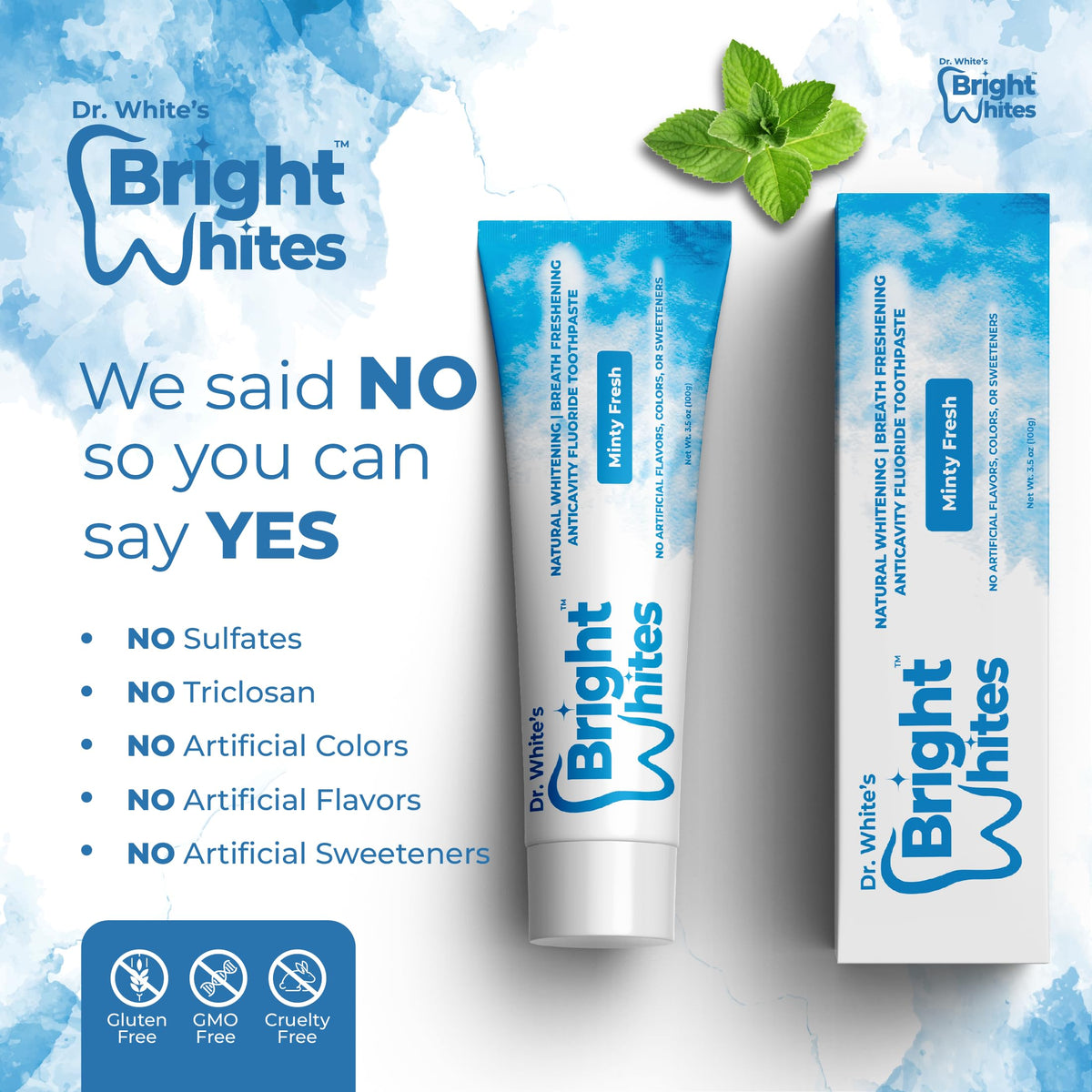 Dr. White’s oral care product