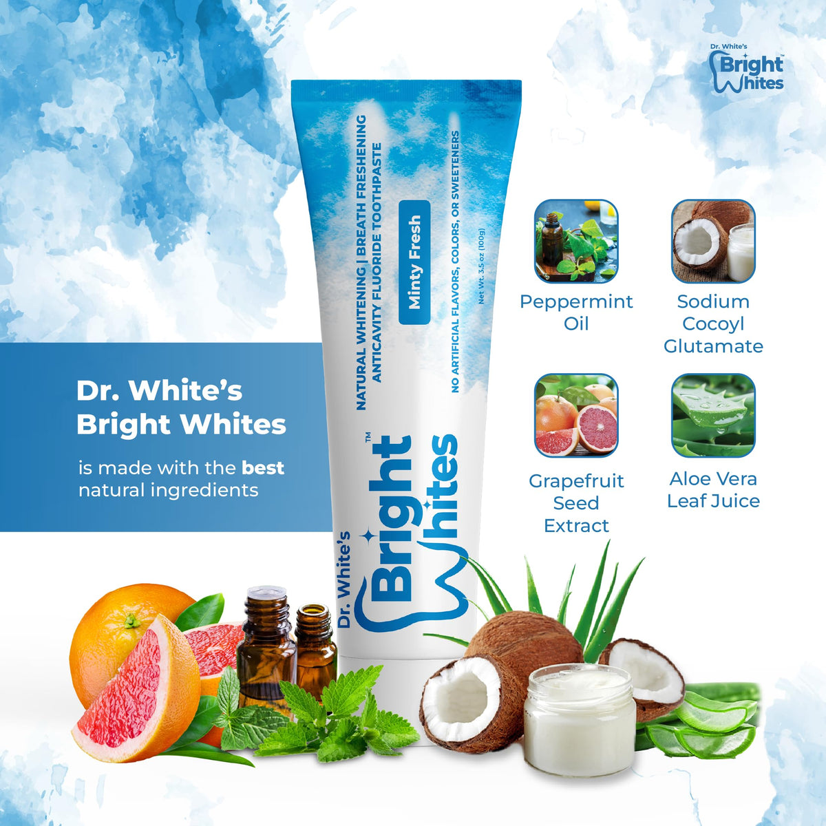 Dr. White’s oral care product